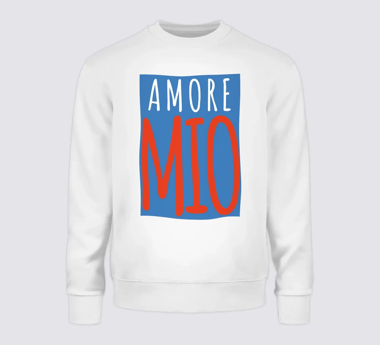 Design tipografico giocoso "Amore Mio felpa da pdigitalprints