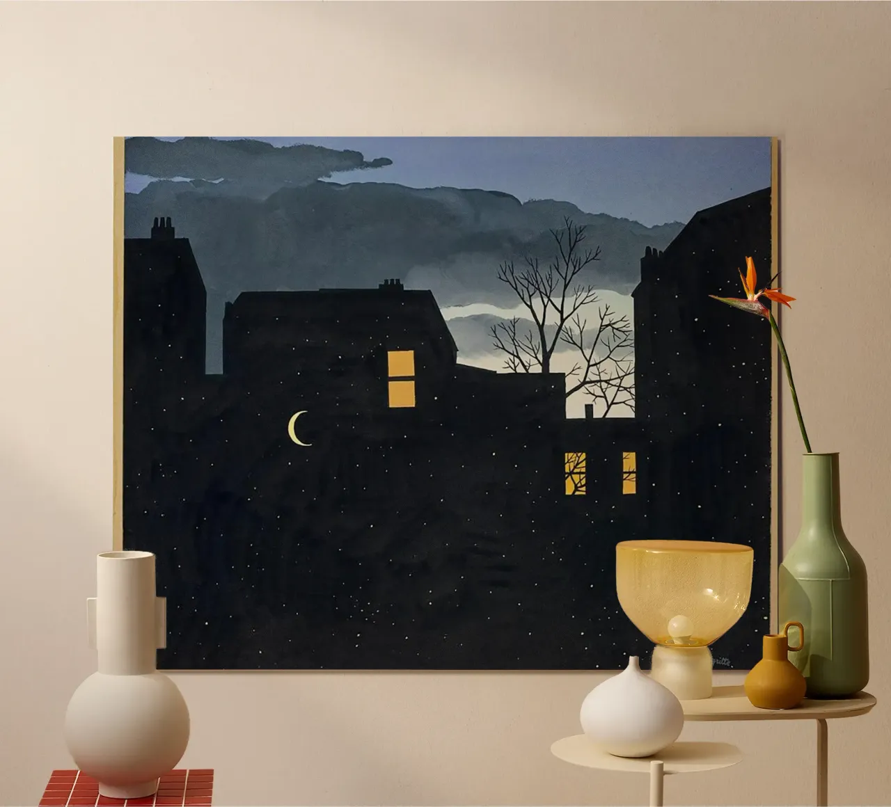 Il veleno di René Magritte poster da Classic Art Prints