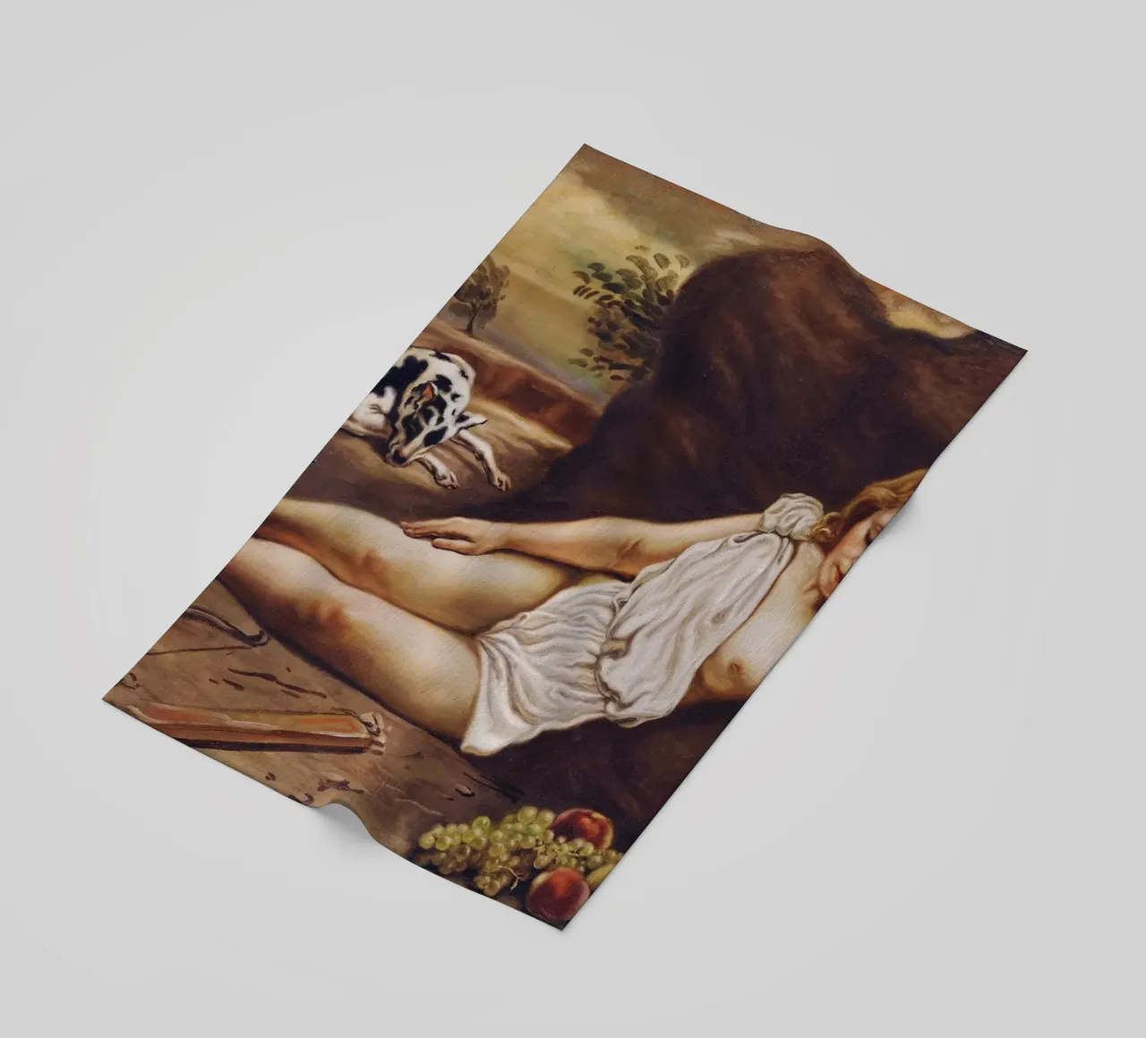 Diana Addormentata nel Bosco by Giorgio de Chirico telo mare da Classic Art Prints