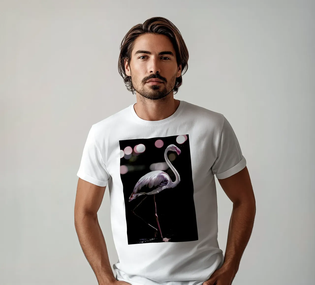 Dancing Flamingo t-shirt da Shot By Clint