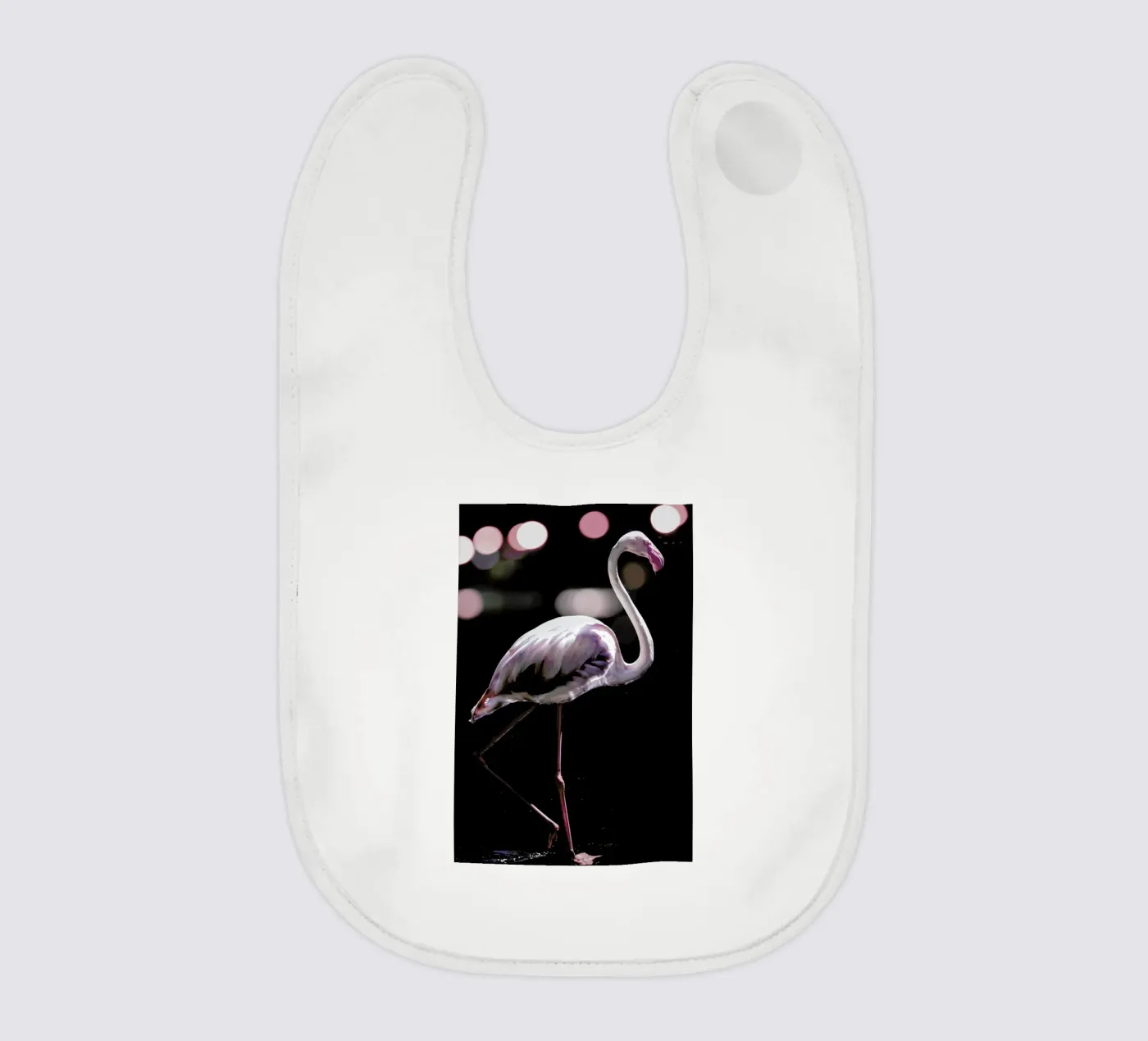 Dancing Flamingo bavaglino da Shot By Clint