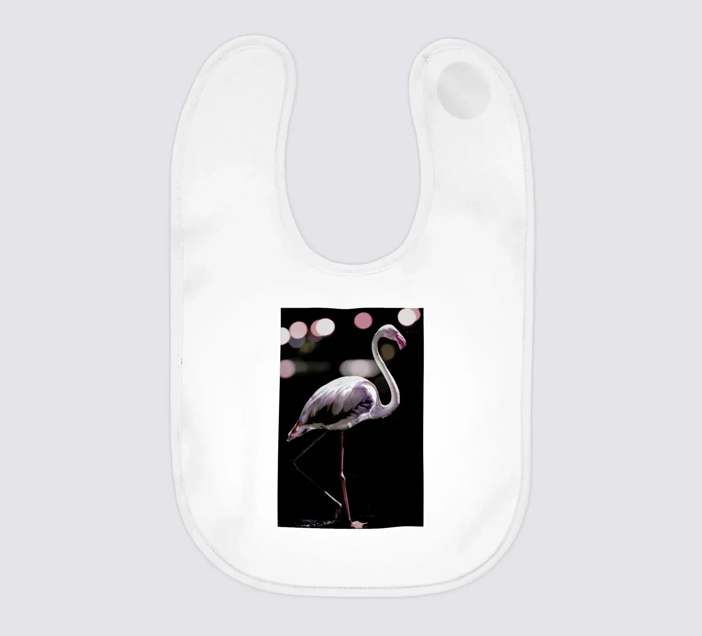 Dancing Flamingo bavaglino da Shot By Clint