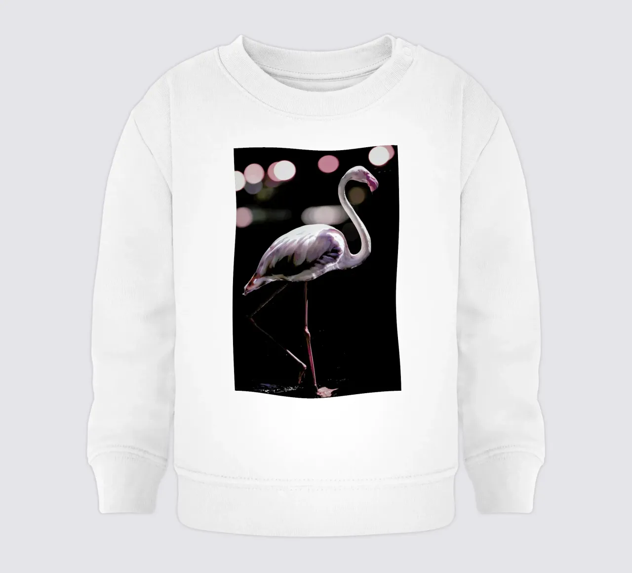 Dancing Flamingo felpa neonato da Shot By Clint