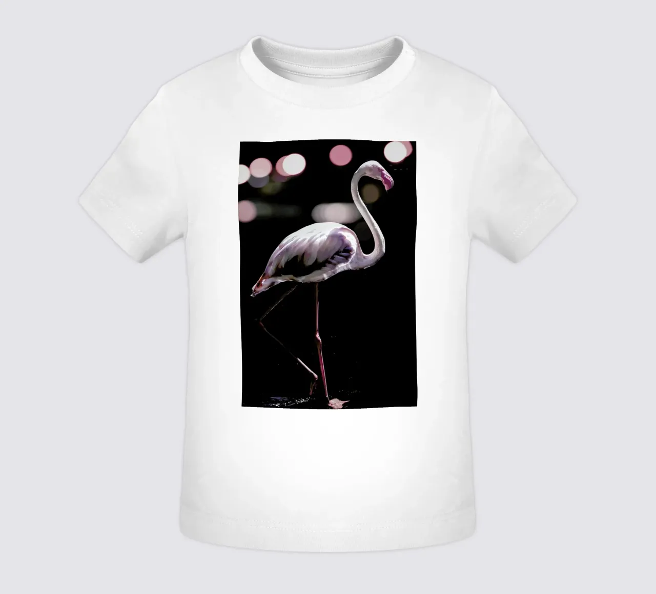 Dancing Flamingo maglietta neonato da Shot By Clint