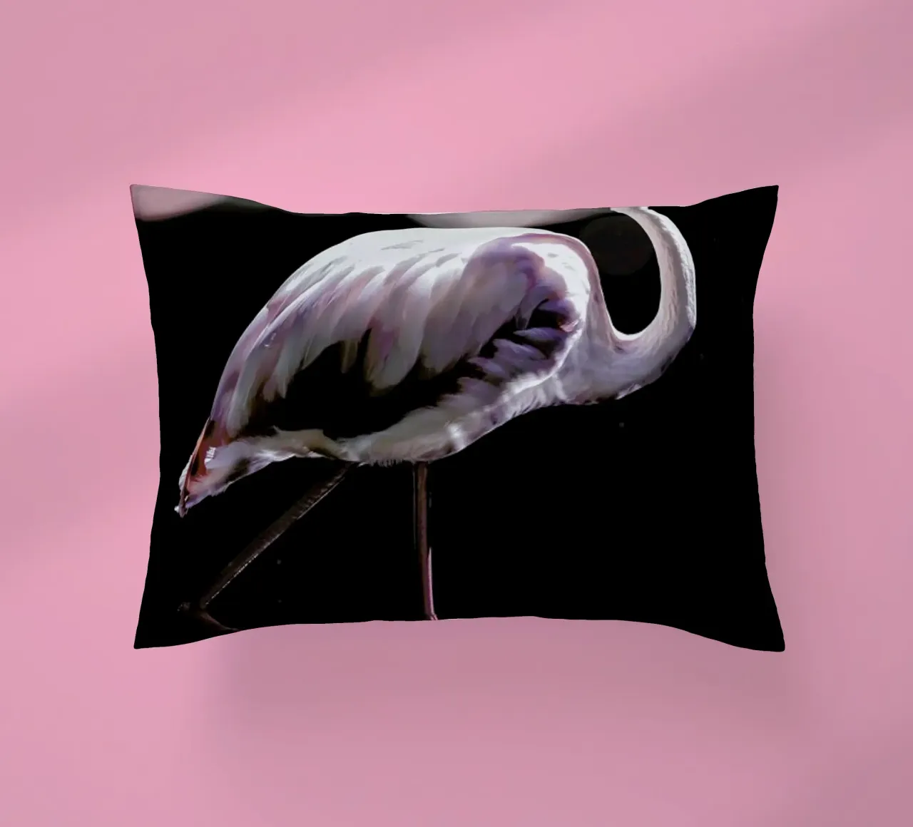 Dancing Flamingo cuscino da Shot By Clint