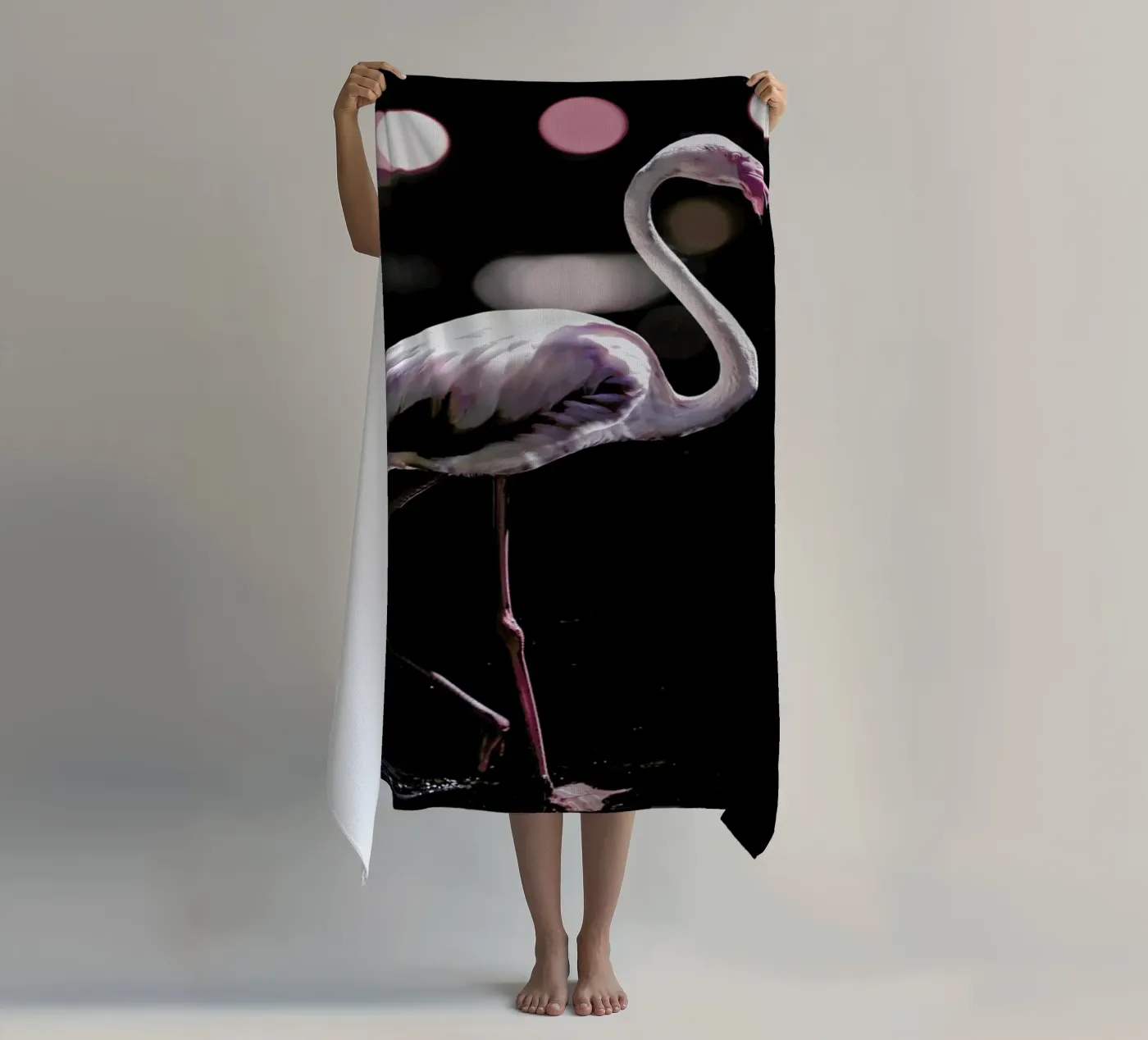 Dancing Flamingo telo mare da Shot By Clint