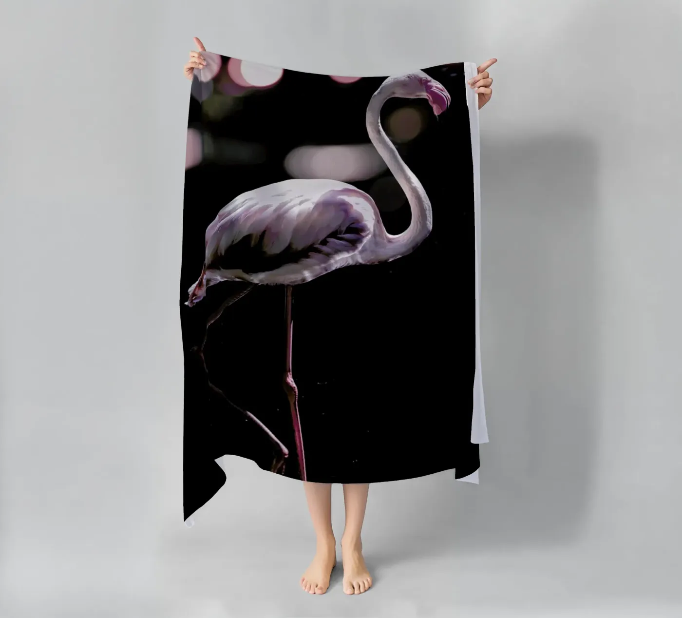 Dancing Flamingo telo mare da Shot By Clint