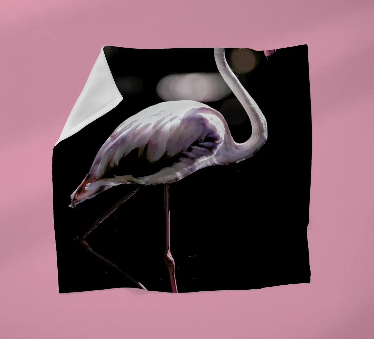 Dancing Flamingo coperta in pile da Shot By Clint