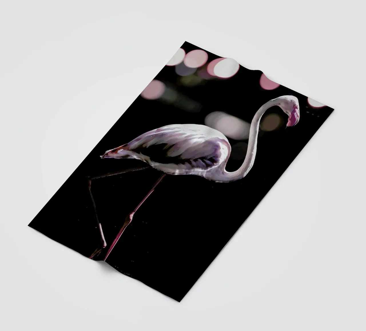 Dancing Flamingo coperta in pile da Shot By Clint