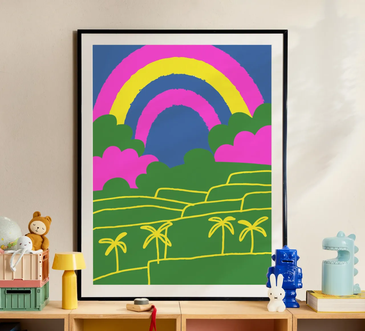 Vista arcobaleno poster da TRENDY POSTER SHOP