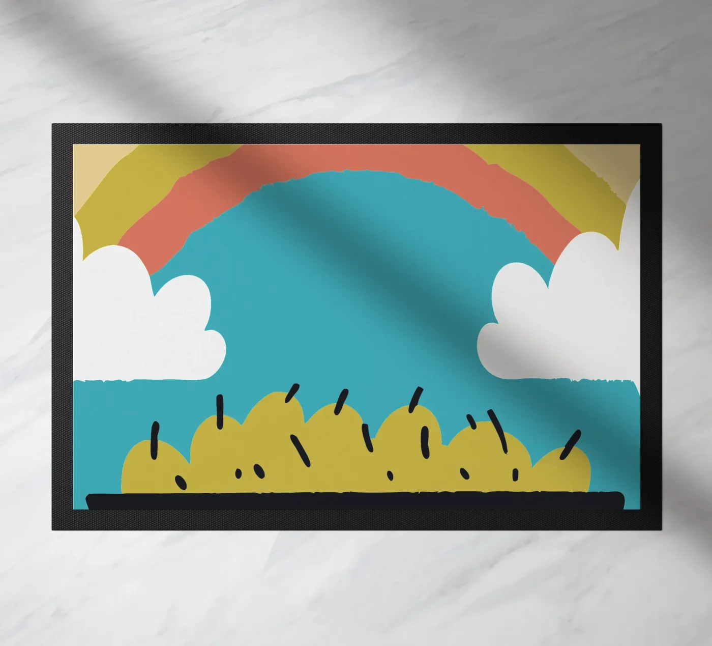 Frutti e arcobaleni zerbino da TRENDY POSTER SHOP