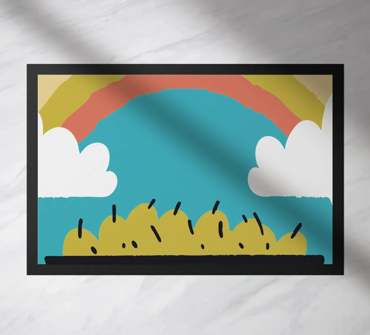 Frutti e arcobaleni zerbino da TRENDY POSTER SHOP