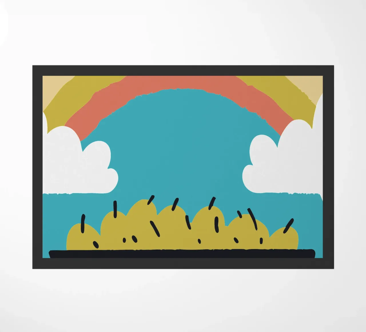 Frutti e arcobaleni zerbino da TRENDY POSTER SHOP