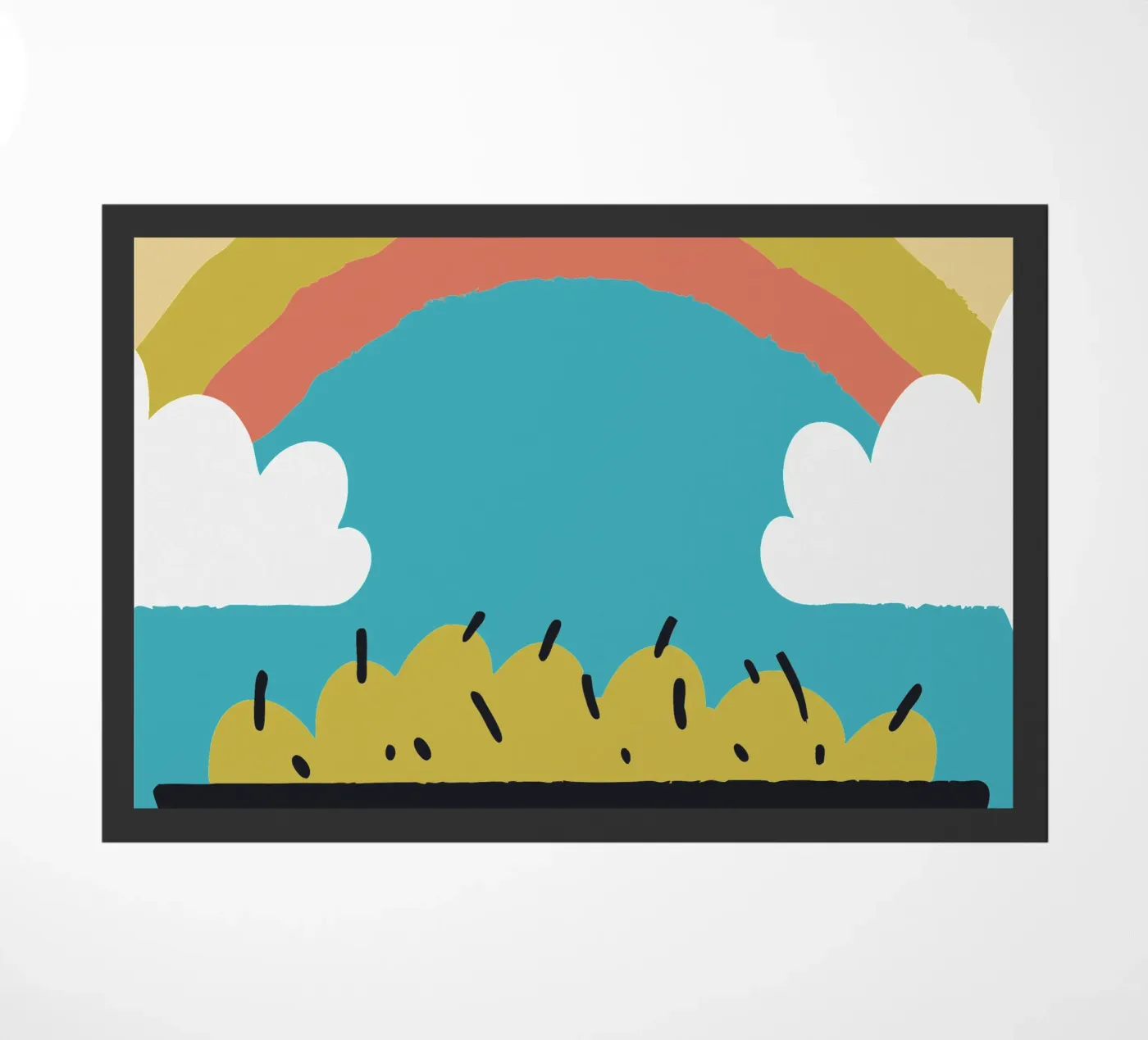 Frutti e arcobaleni zerbino da TRENDY POSTER SHOP