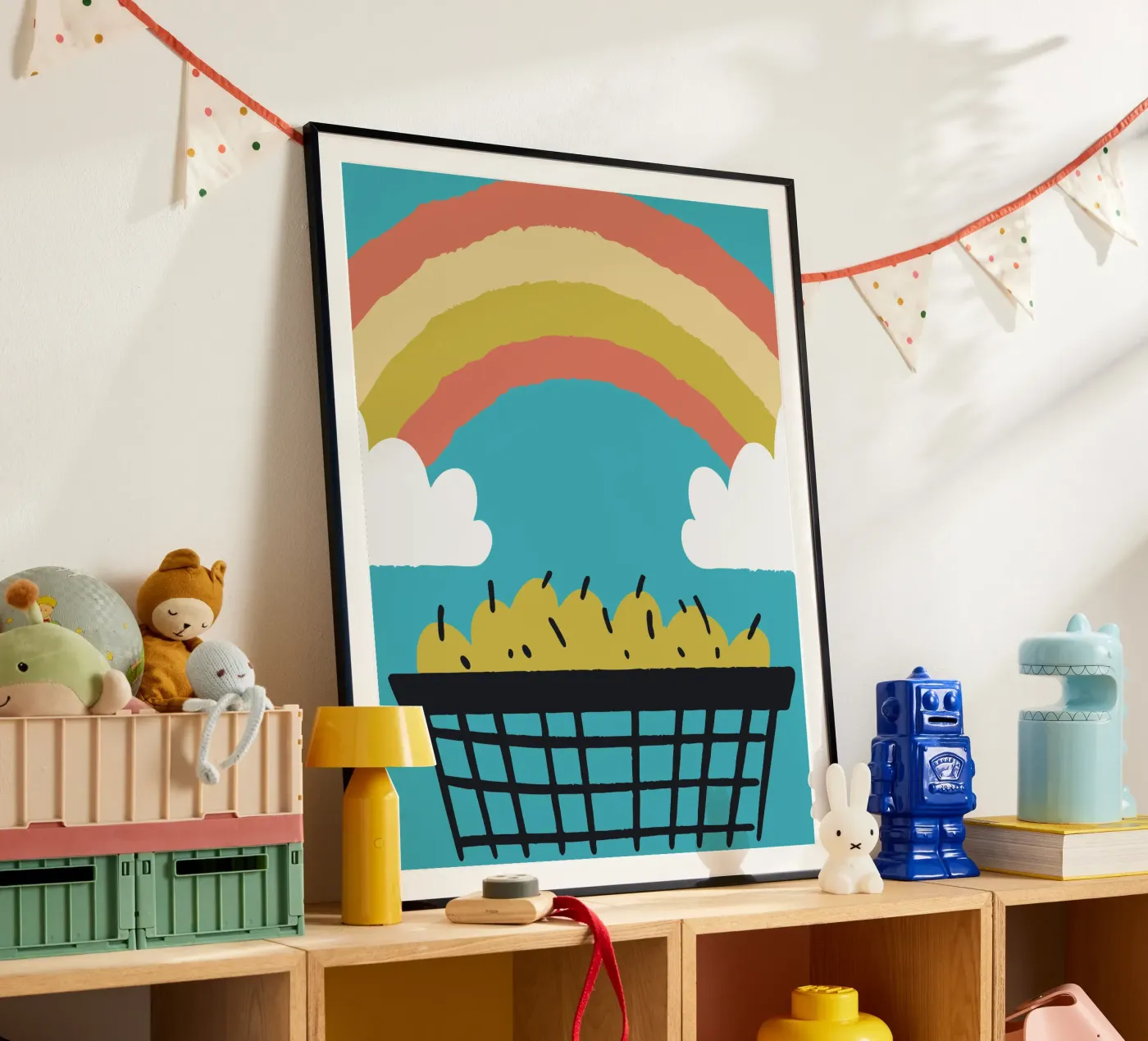 Fruits and Rainbows poster by TRENDY POSTER SHOP