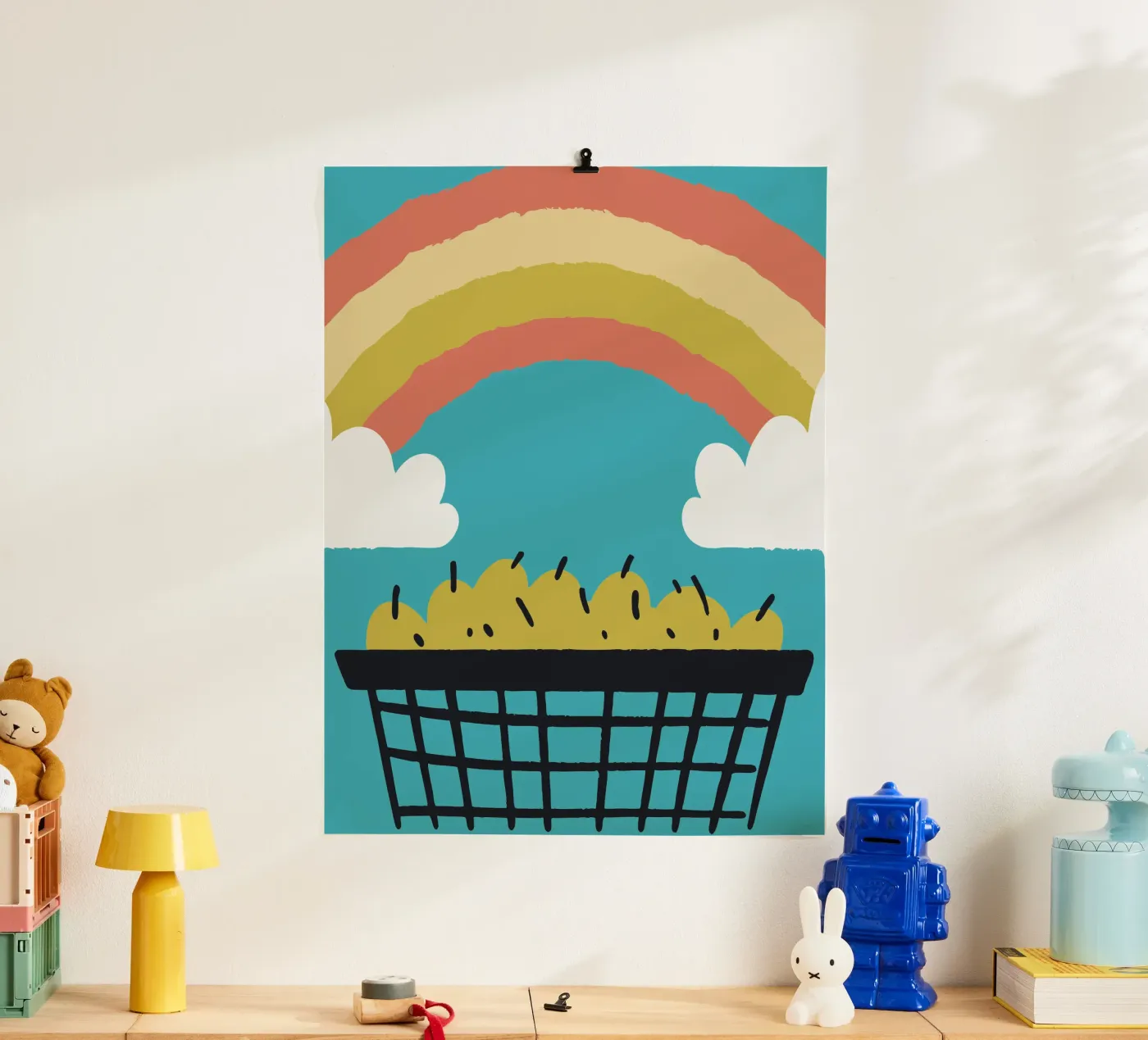 Fruits and Rainbows poster by TRENDY POSTER SHOP