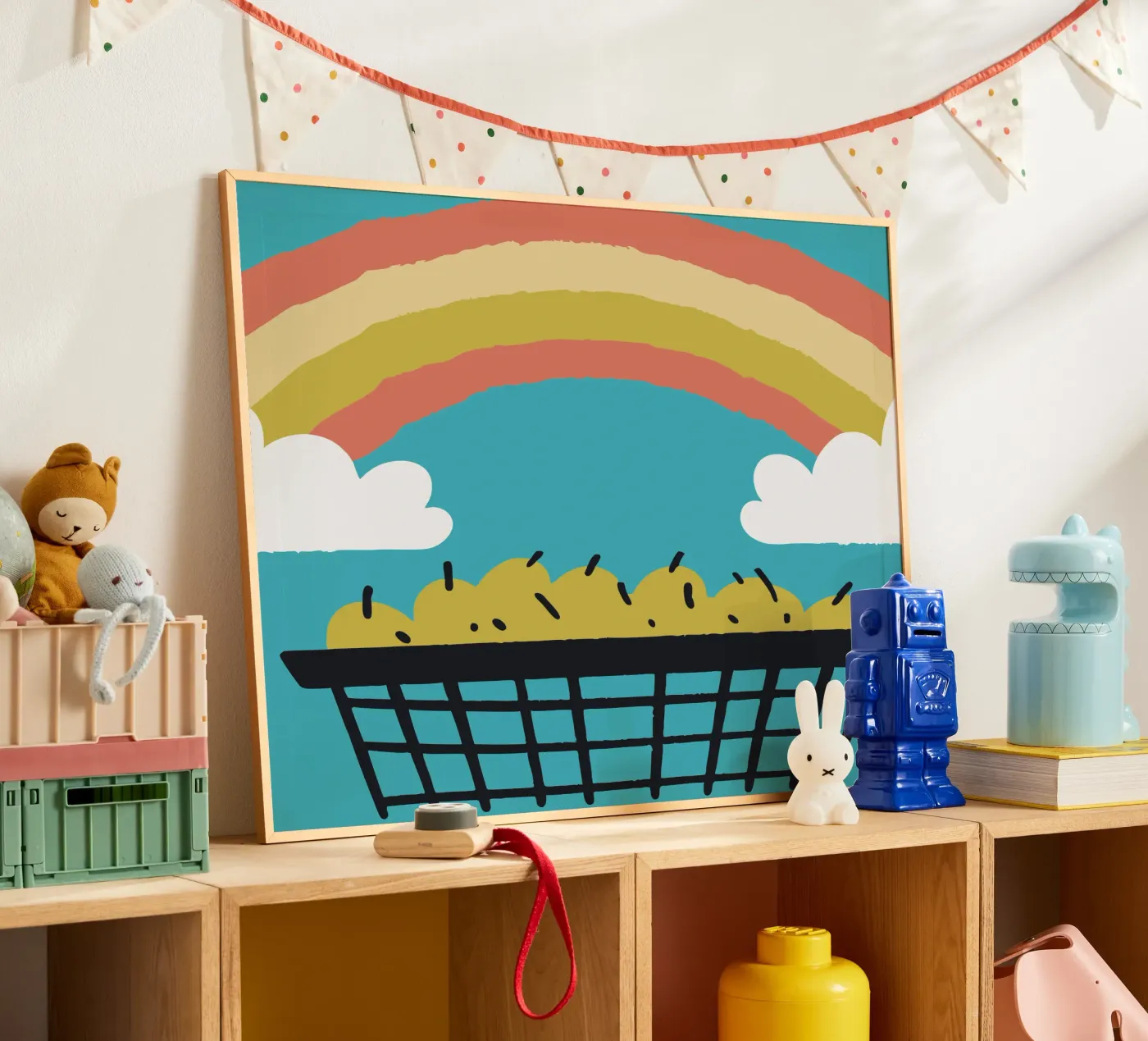 Fruits and Rainbows poster by TRENDY POSTER SHOP