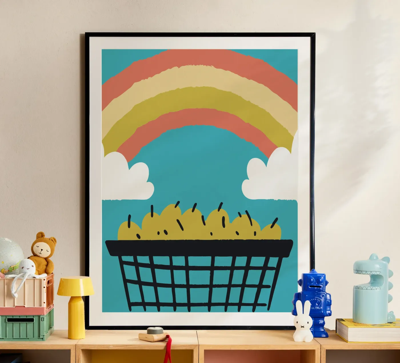 Fruits and Rainbows poster by TRENDY POSTER SHOP