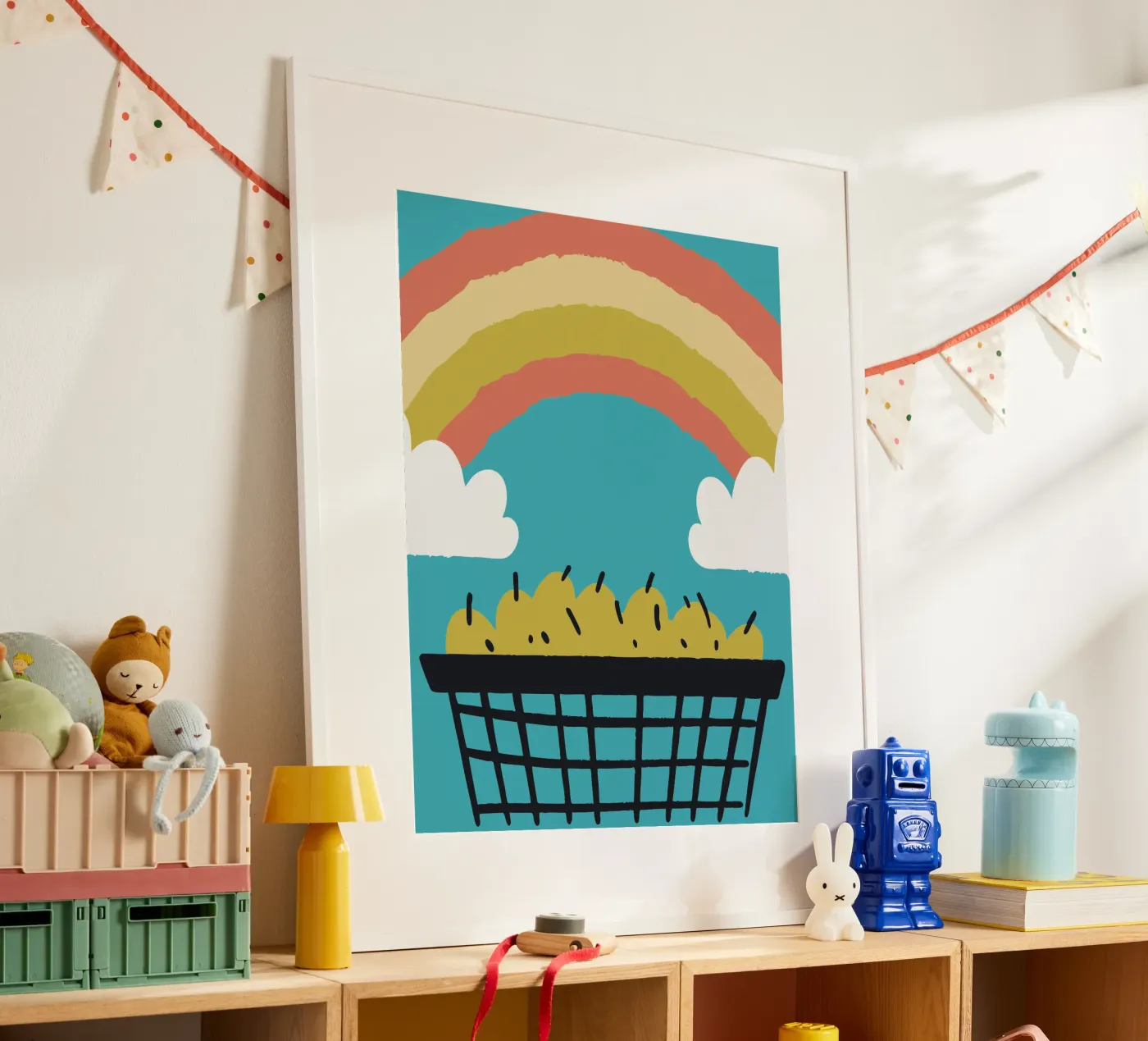 Fruits and Rainbows poster by TRENDY POSTER SHOP