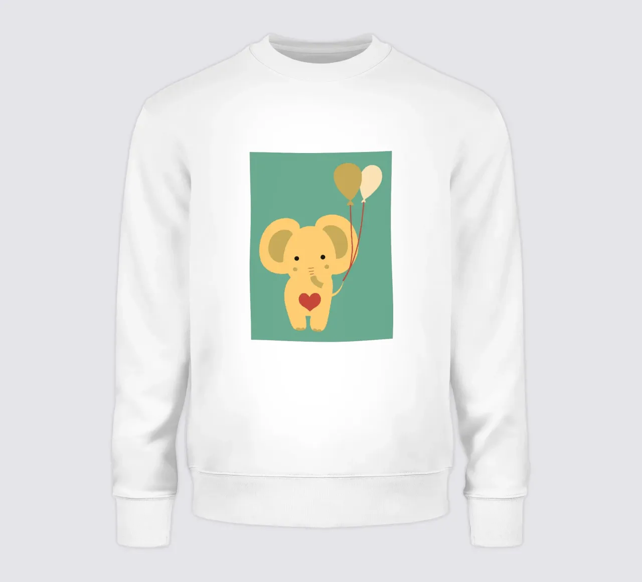 Globo elefante sudadera de TRENDY POSTER SHOP