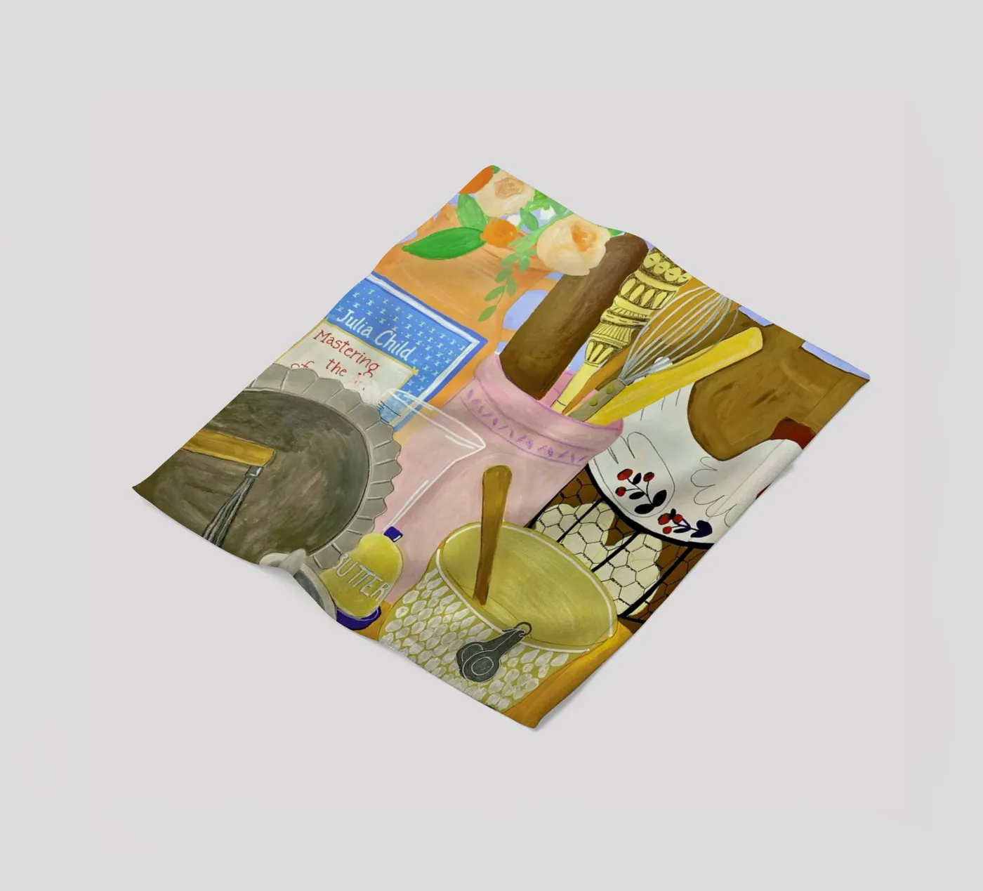 Baking Clutter Fleecedecke von Paloma Kua