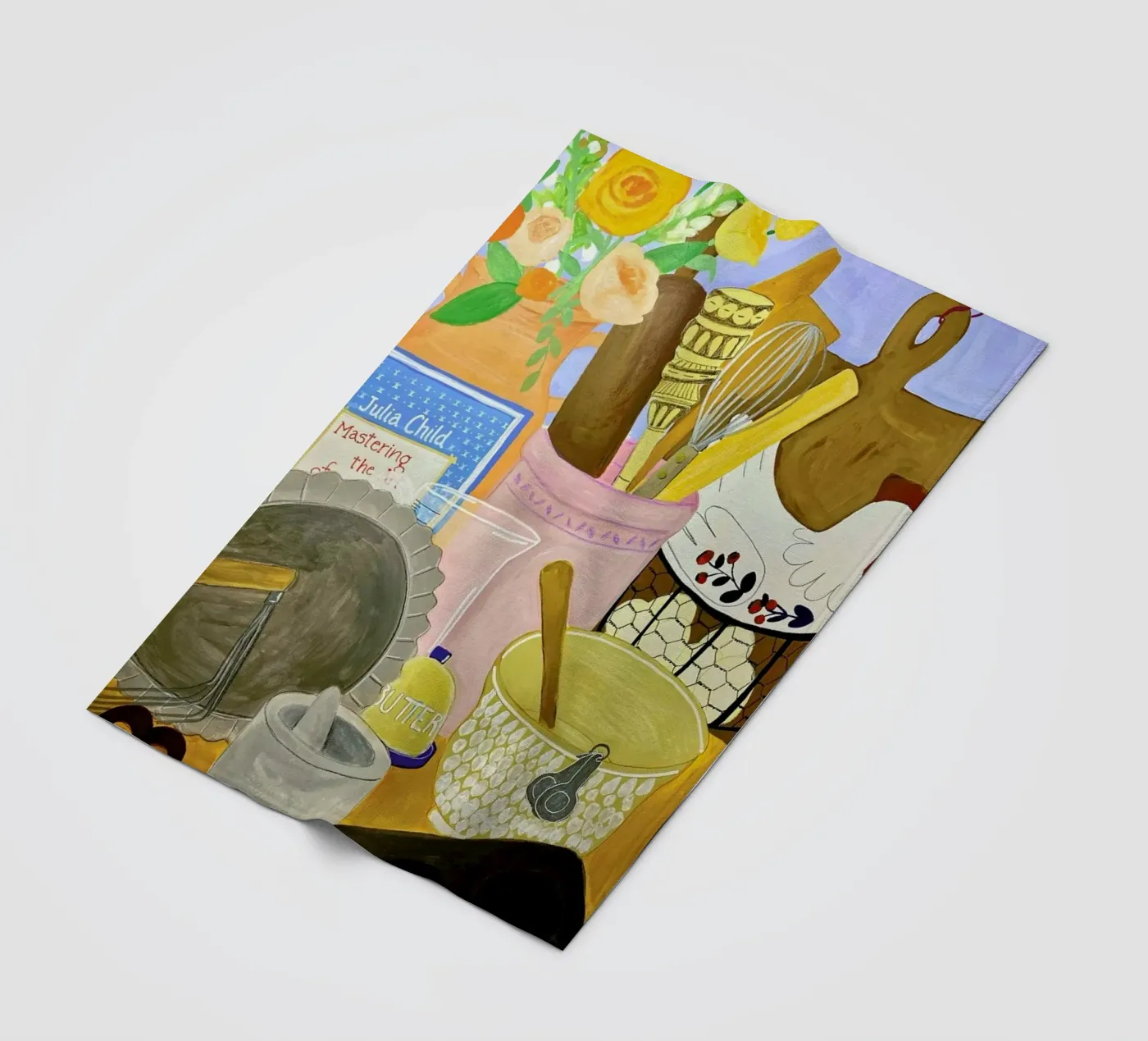 Baking Clutter Fleecedecke von Paloma Kua