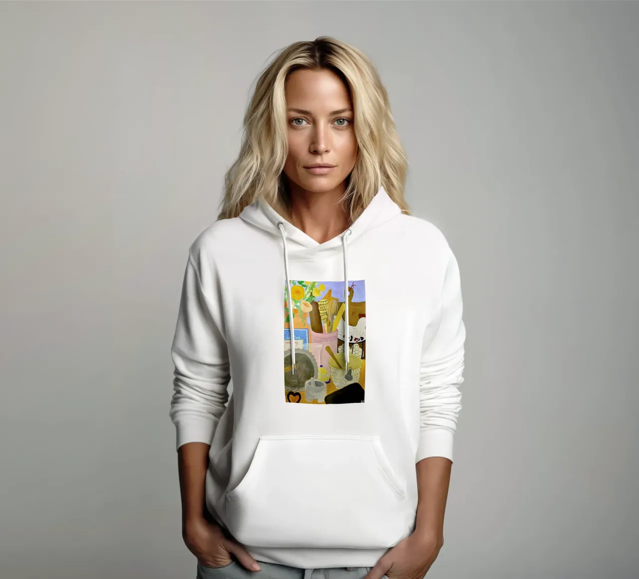 Baking Clutter hoodie van Paloma Kua
