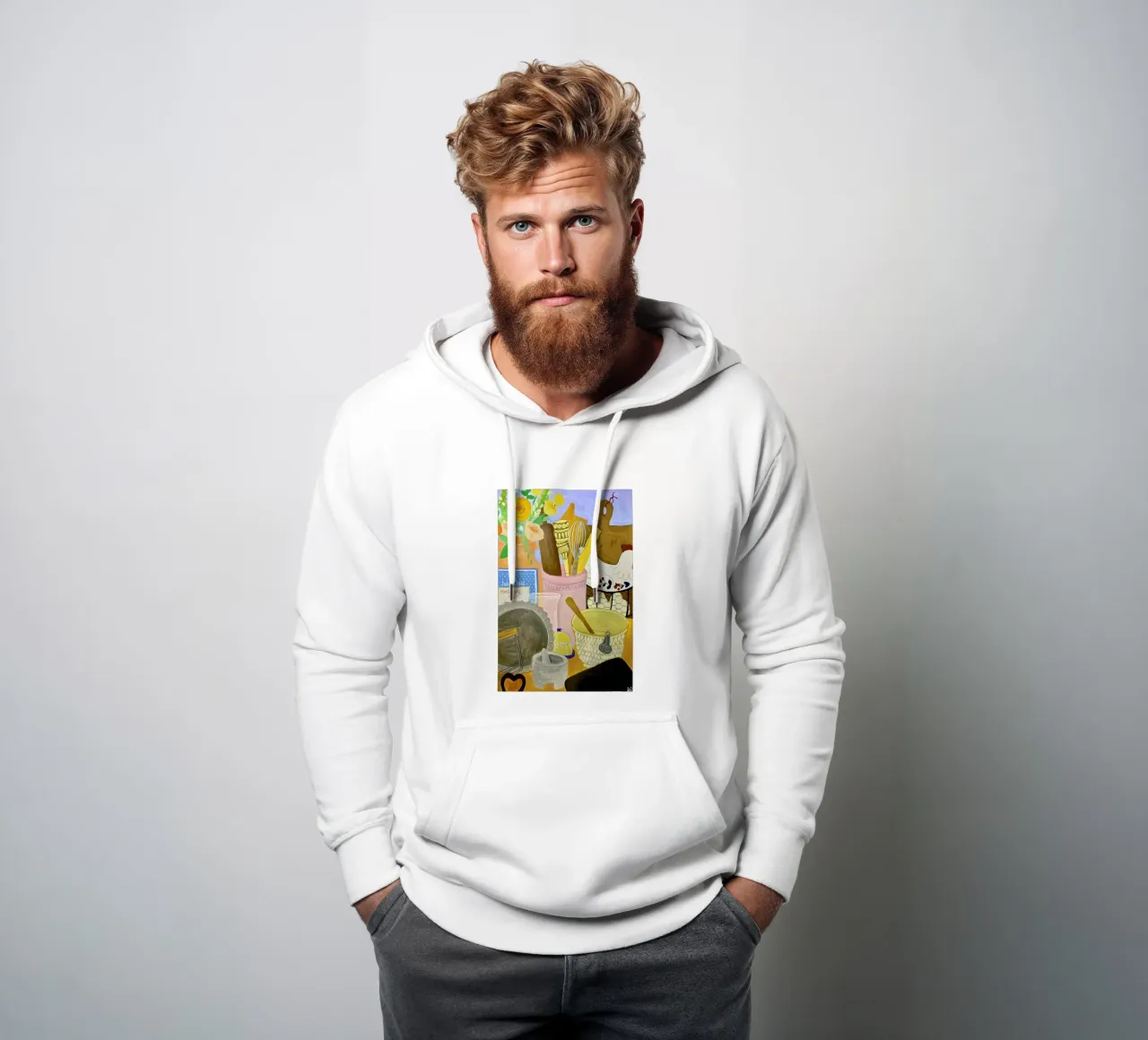 Baking Clutter hoodie van Paloma Kua