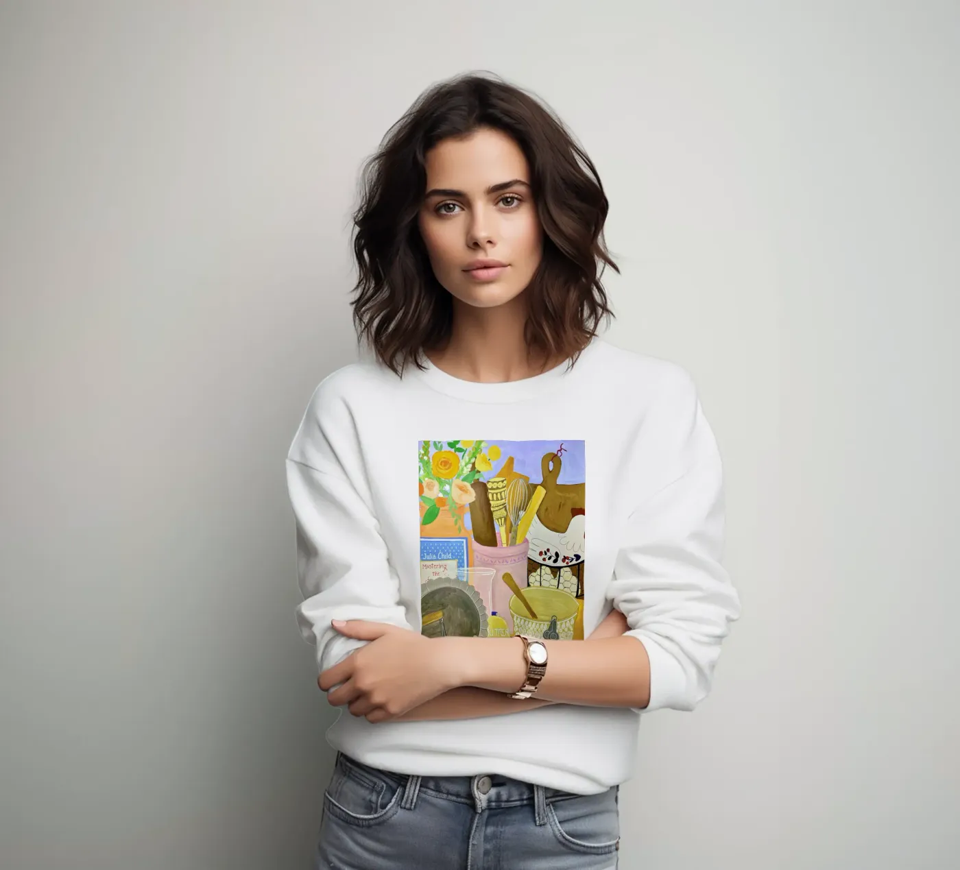 Baking Clutter sweatshirt van Paloma Kua
