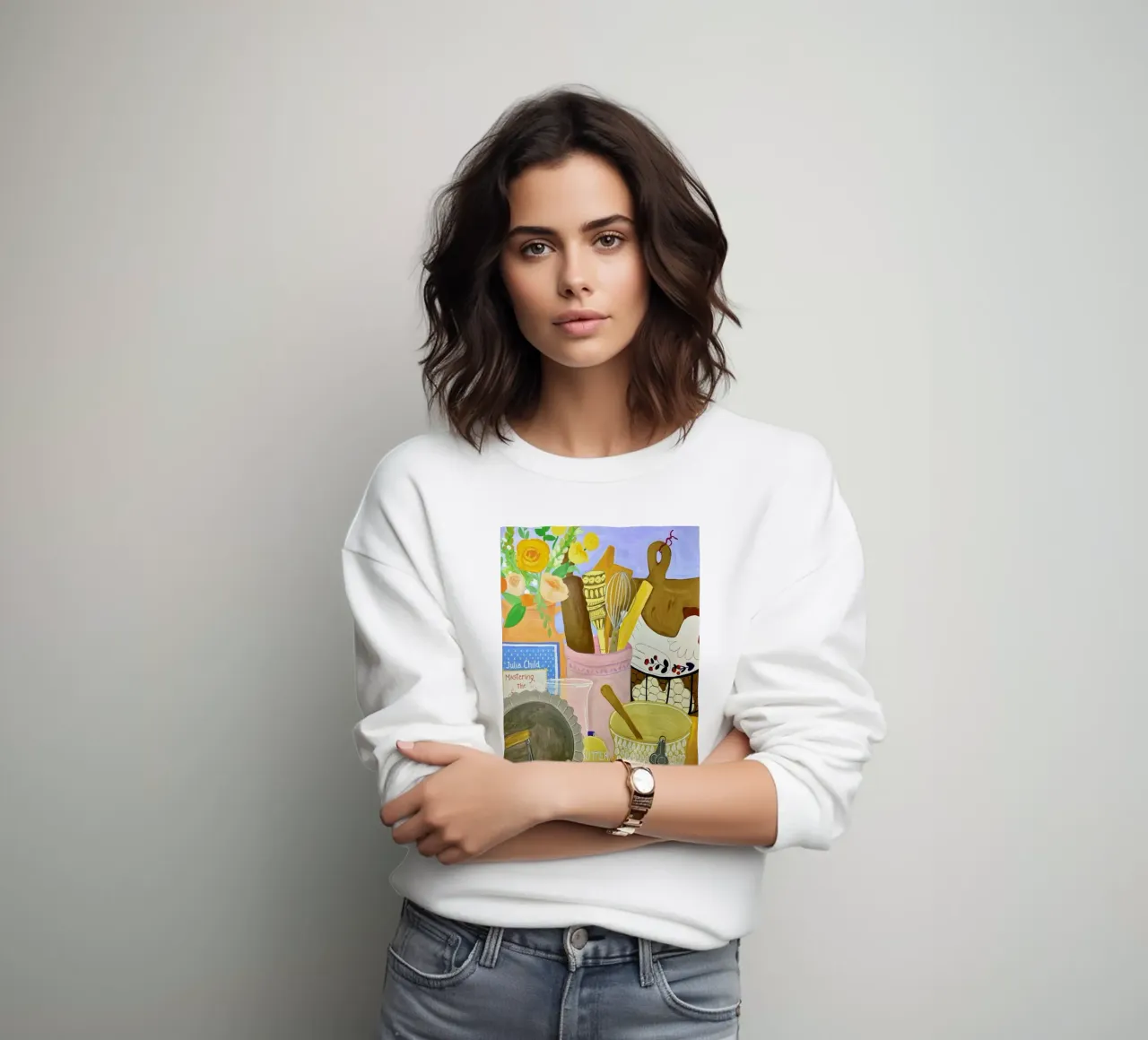 Baking Clutter sudadera de Paloma Kua