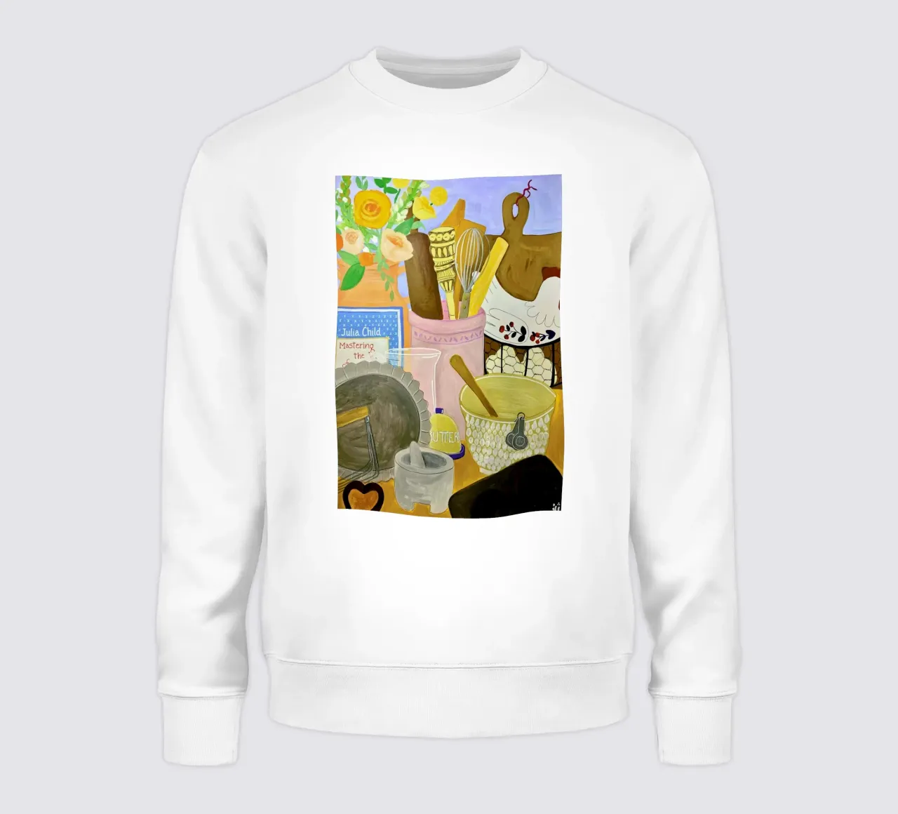 Baking Clutter sudadera de Paloma Kua
