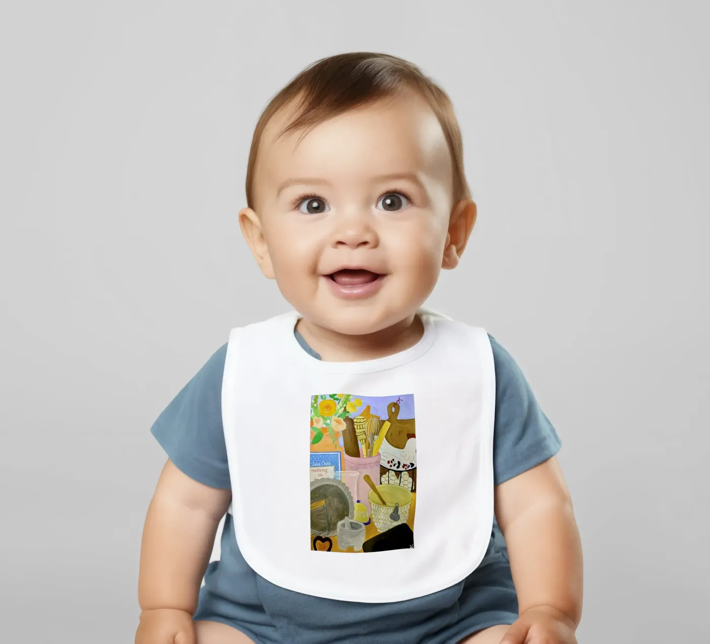 Baking Clutter bavoir de Paloma Kua