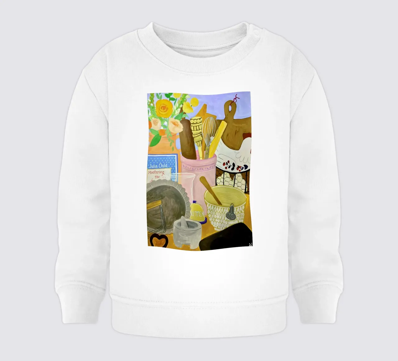 Baking Clutter Baby Sweatshirt von Paloma Kua