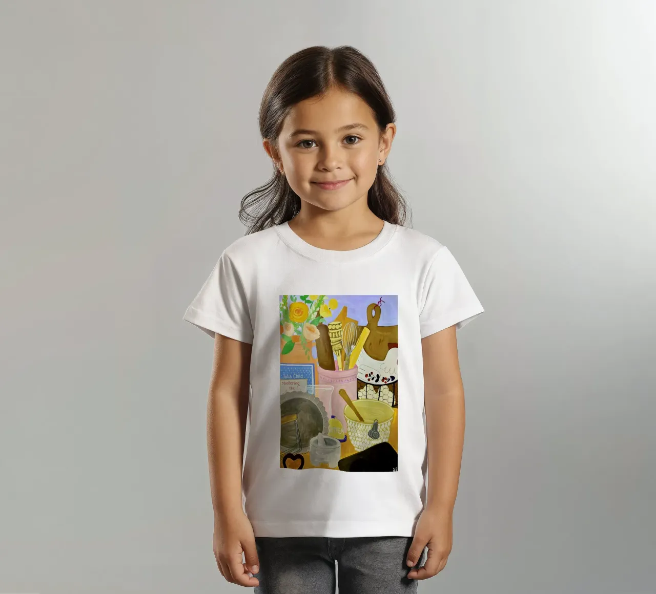 Baking Clutter t-shirt bambini da Paloma Kua