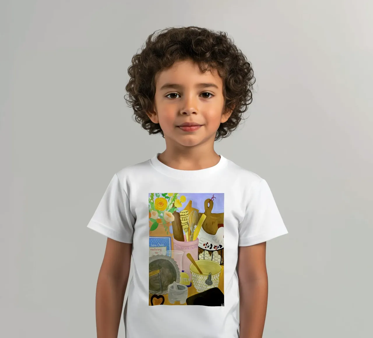 Baking Clutter t-shirt bambini da Paloma Kua