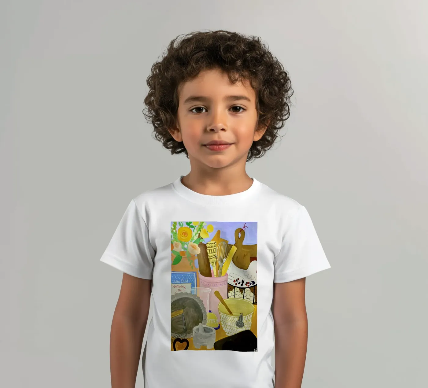 Baking Clutter kinder t-shirt van Paloma Kua