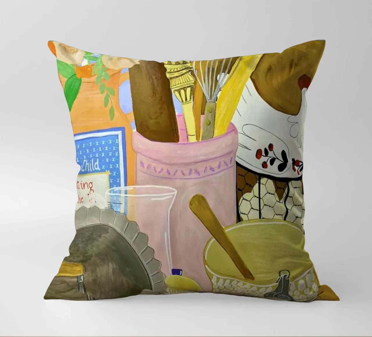 Baking Clutter cuscino da Paloma Kua