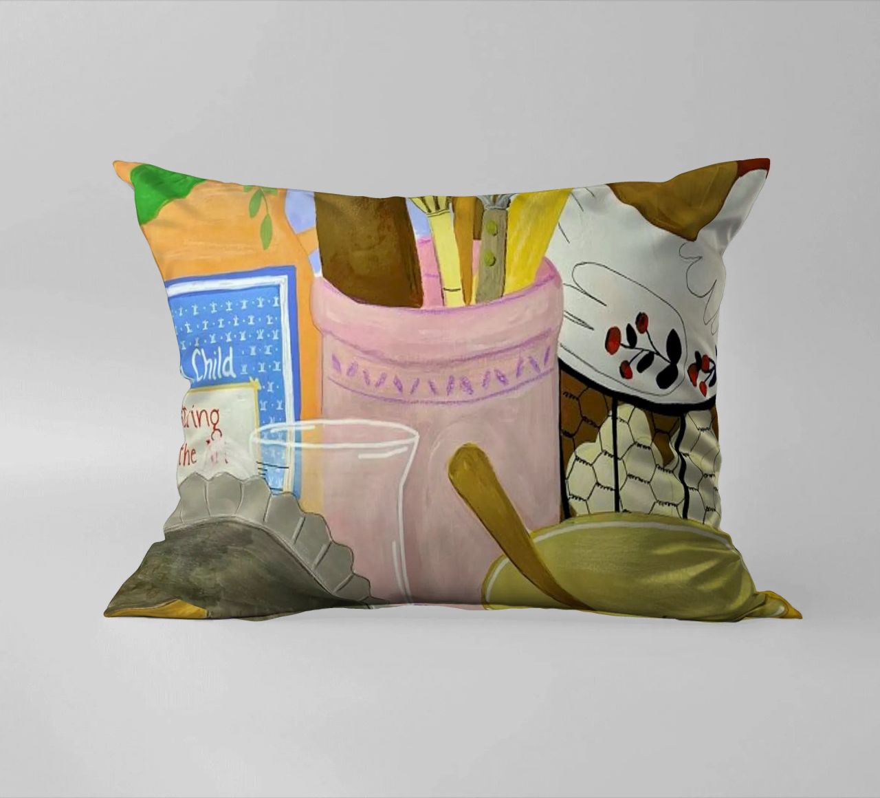 Baking Clutter cuscino da Paloma Kua