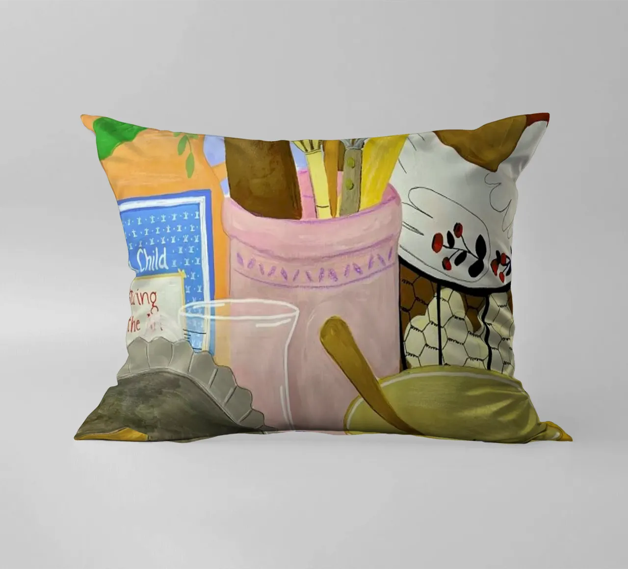 Baking Clutter cuscino da Paloma Kua