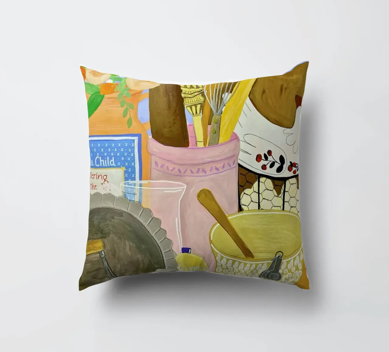 Baking Clutter cuscino da Paloma Kua