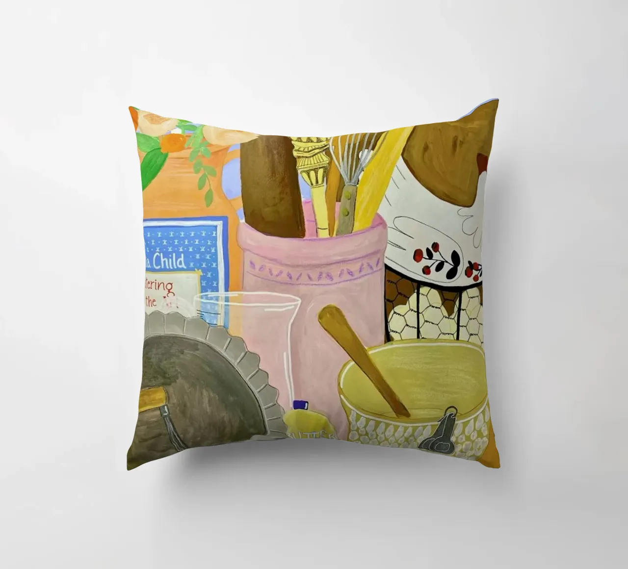 Baking Clutter cuscino da Paloma Kua