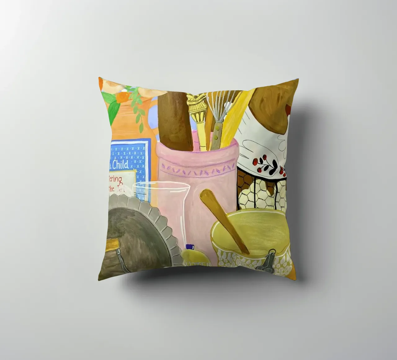 Baking Clutter Kissen von Paloma Kua