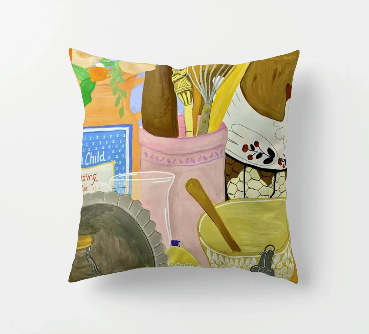 Baking Clutter cuscino da Paloma Kua