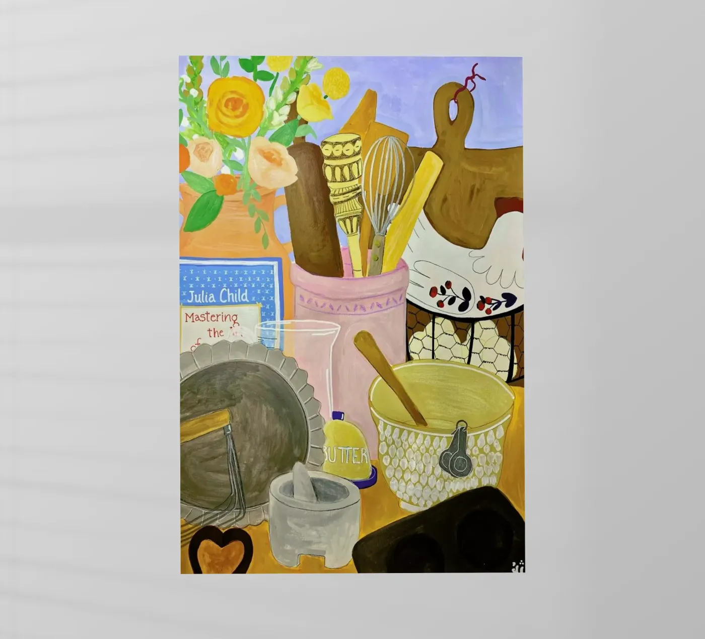 Baking Clutter backlit folie van Paloma Kua