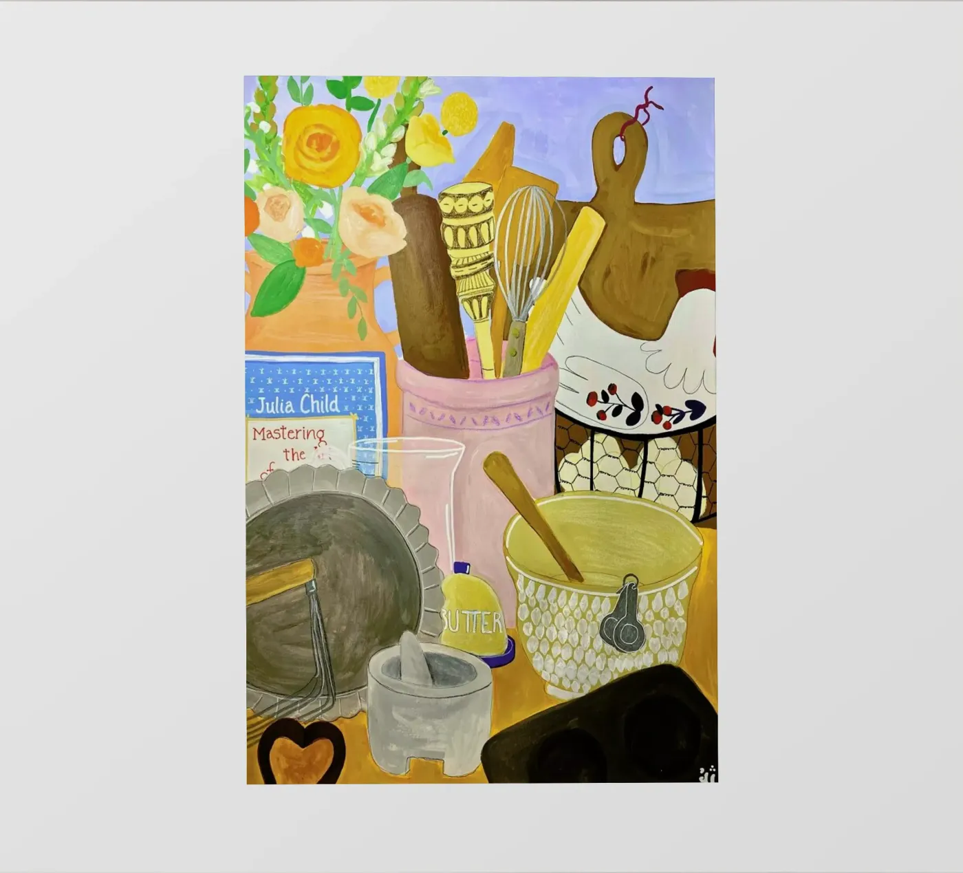 Baking Clutter backlit folie van Paloma Kua