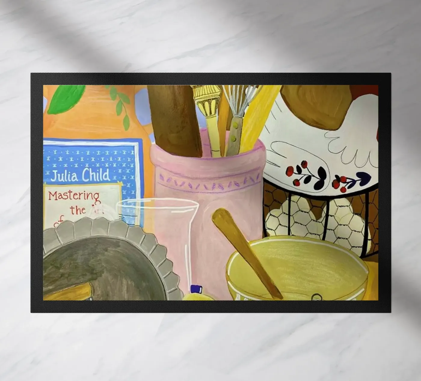 Baking Clutter Fußmatte von Paloma Kua
