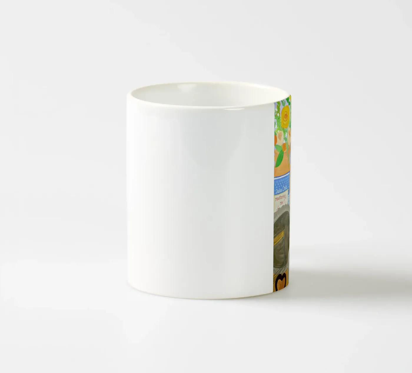 Baking Clutter ceramic mug by Paloma Kua