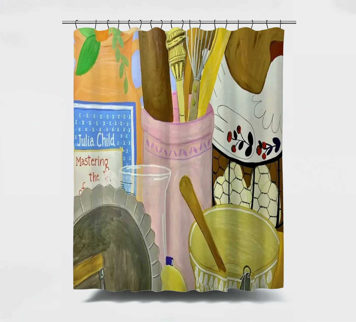 Baking Clutter Duschvorhang von Paloma Kua