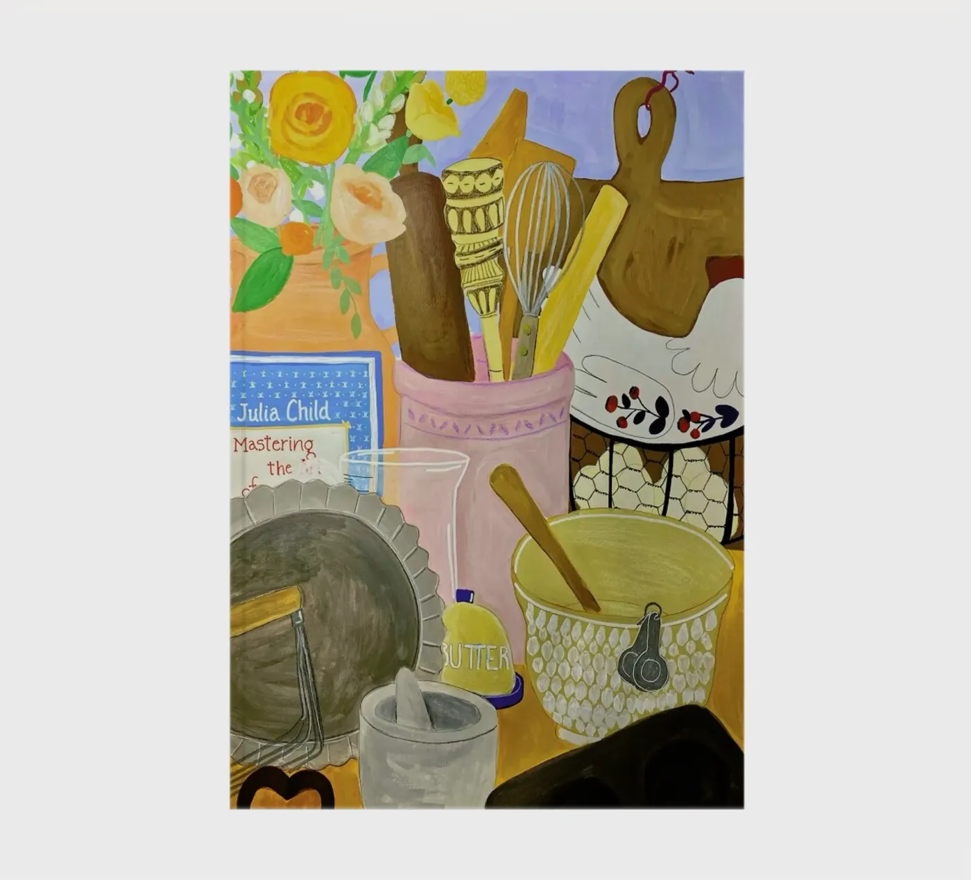 Baking Clutter notebook by Paloma Kua