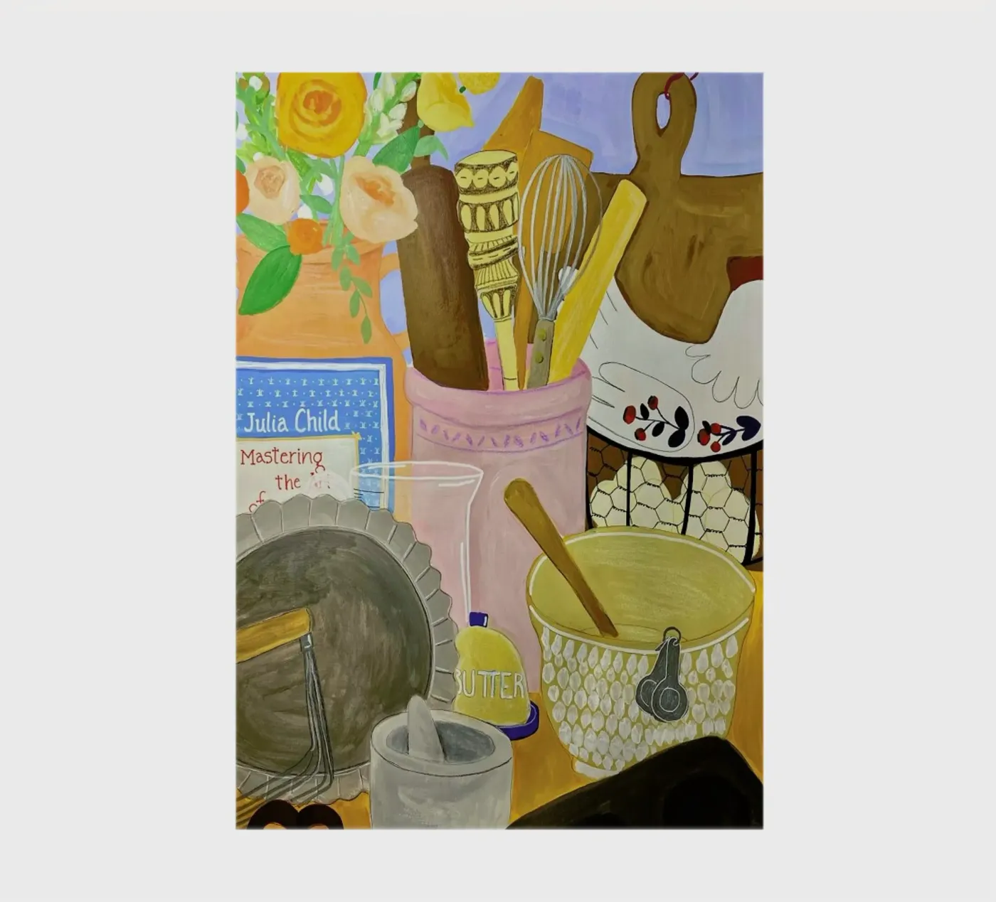 Baking Clutter notebook by Paloma Kua